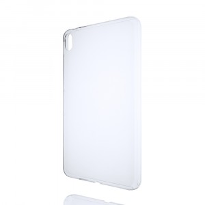 Силиконовый матовый полупрозрачный чехол для Nokia T20 Белый