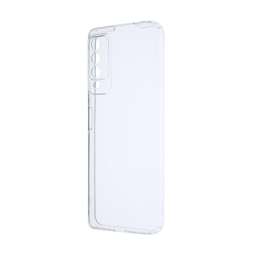 Силиконовый глянцевый полупрозрачный чехол для Wiko T50