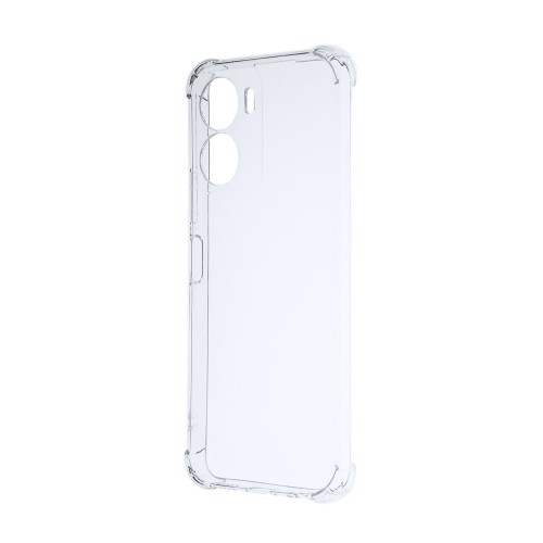 Силиконовый глянцевый транспарентный чехол с усиленными углами для Vivo Y16