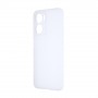 Силиконовый матовый полупрозрачный чехол для OPPO A57s/A57/A77/A77s/OnePlus Nord N20 SE, цвет Белый