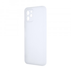 Силиконовый матовый полупрозрачный чехол для Huawei Nova Y61 Белый