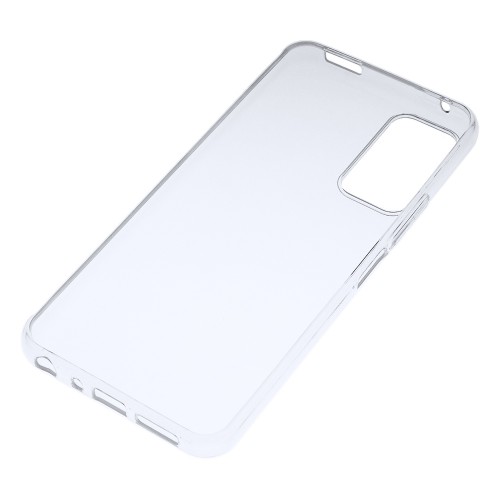 Силиконовый матовый полупрозрачный чехол для TCL 405/408, цвет Белый