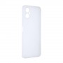 Силиконовый матовый полупрозрачный чехол для Tecno Camon 19 Neo, цвет Белый
