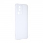 Силиконовый матовый полупрозрачный чехол для Xiaomi 13 Lite, цвет Белый
