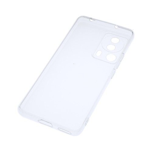 Силиконовый матовый полупрозрачный чехол для Xiaomi 13 Lite, цвет Белый