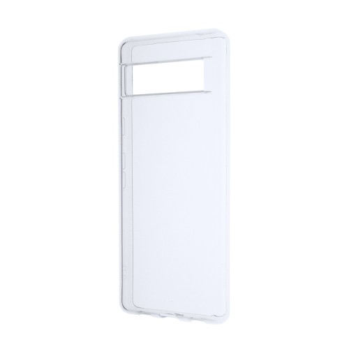 Силиконовый глянцевый транспарентный чехол для Google Pixel 7A