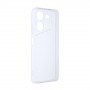 Силиконовый матовый полупрозрачный чехол для Tecno Pova 5 4G, цвет Белый