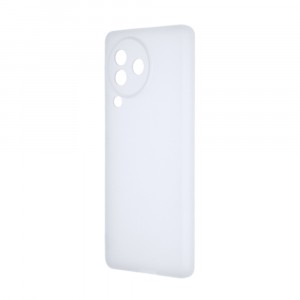 Силиконовый матовый полупрозрачный чехол для Xiaomi Civi 3 Белый