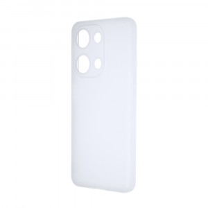 Силиконовый матовый полупрозрачный чехол для OnePlus Nord 3/Ace 2V Белый