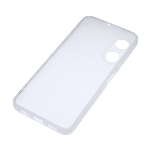 Силиконовый матовый полупрозрачный чехол для Huawei Honor X5 Plus, цвет Белый