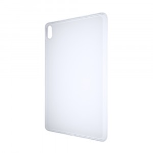 Силиконовый матовый полупрозрачный чехол для Huawei MatePad 11.5 Белый