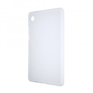Силиконовый матовый полупрозрачный чехол для Samsung Galaxy Tab A9 Белый