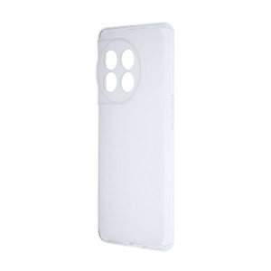 Силиконовый матовый полупрозрачный чехол для OnePlus 11 Белый