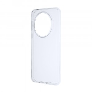 Силиконовый матовый полупрозрачный чехол для Huawei Mate 60 Pro Белый
