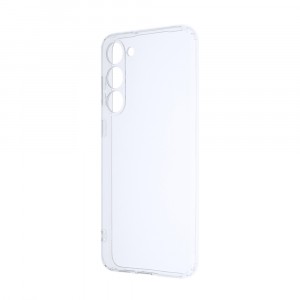 Силиконовый матовый полупрозрачный чехол для Samsung Galaxy A55 Белый
