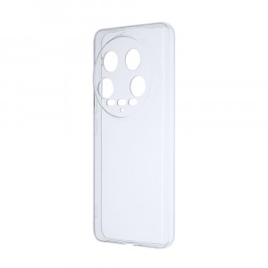 Силиконовый матовый полупрозрачный чехол для Xiaomi 14 Ultra Белый