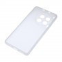 Силиконовый матовый полупрозрачный чехол для Tecno Camon 30 5G, цвет Белый