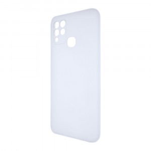 Силиконовый матовый полупрозрачный чехол для Infinix Hot 10S