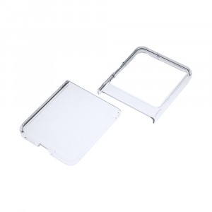 Пластиковый транспарентный чехол для Infinix Zero Flip/Tecno Phantom V Flip 2