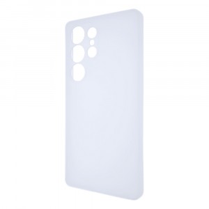 Силиконовый матовый полупрозрачный чехол для Samsung Galaxy S25 Ultra