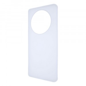 Силиконовый матовый полупрозрачный чехол для Huawei Honor X9b Белый