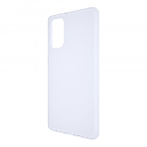 Силиконовый матовый полупрозрачный чехол для Samsung Galaxy M52 5G Белый