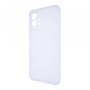 Силиконовый матовый полупрозрачный чехол для Vivo Y55 5G/Y55s 5G Белый