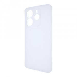 Силиконовый матовый полупрозрачный чехол для Xiaomi Redmi Note 14