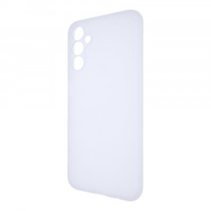 Силиконовый матовый полупрозрачный чехол для Samsung Galaxy M14 5G Белый