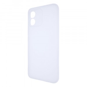 Силиконовый матовый полупрозрачный чехол для Huawei Honor X5 Белый