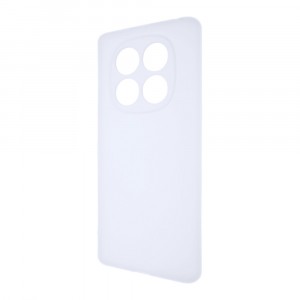 Силиконовый матовый полупрозрачный чехол для Redmi Note 14 Pro 4G