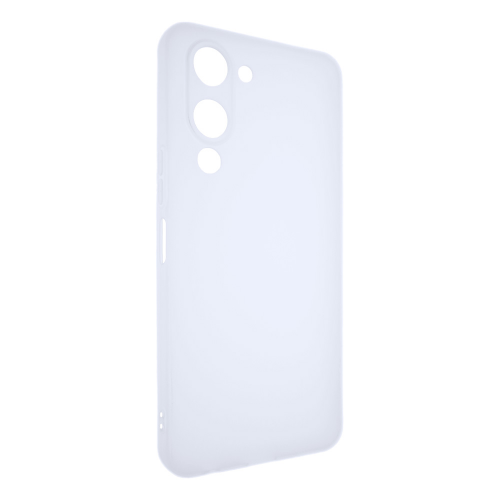 Силиконовый матовый полупрозрачный чехол для Vivo Y04, цвет Белый