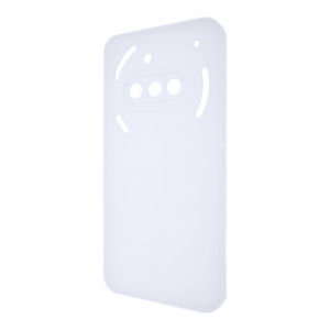 Силиконовый матовый полупрозрачный чехол для Nothing Phone (3a) Белый