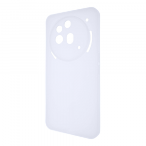 Силиконовый матовый полупрозрачный чехол для Nothing Phone (3a) Pro Белый