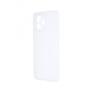 Силиконовый матовый полупрозрачный чехол для Blackview Shark 8 Белый