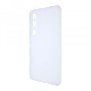 Силиконовый матовый полупрозрачный чехол для Sony Xperia 1 VI