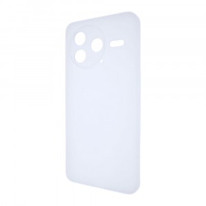 Силиконовый матовый полупрозрачный чехол для Poco F7 Pro