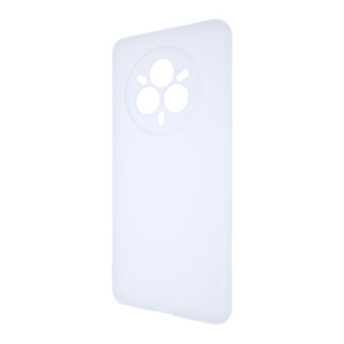 Силиконовый матовый полупрозрачный чехол для Realme 14 Pro