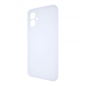 Силиконовый матовый полупрозрачный чехол для Motorola Moto G55