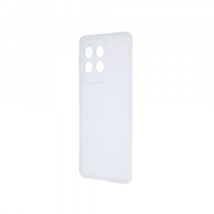 Силиконовый матовый полупрозрачный чехол для IQOO Neo 10 Белый