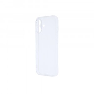 Силиконовый матовый полупрозрачный чехол для Iphone 17 Белый