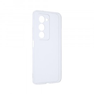 Силиконовый матовый полупрозрачный чехол для Redmi 15 Белый