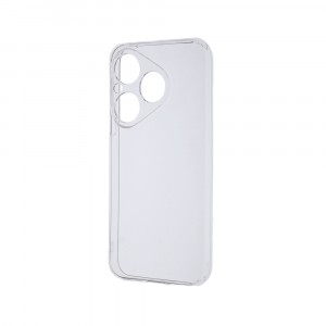 Силиконовый матовый полупрозрачный чехол для Huawei Pura 80 Белый