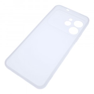 Силиконовый матовый полупрозрачный чехол для Tecno Spark 40