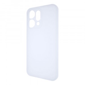 Силиконовый матовый полупрозрачный чехол для OPPO Reno14 5G