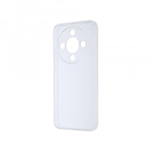 Силиконовый матовый полупрозрачный чехол для Honor X9d Белый