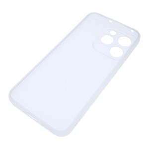 Силиконовый матовый полупрозрачный чехол для Realme 15T