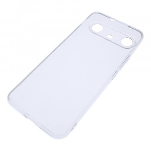 Силиконовый матовый полупрозрачный чехол для Tecno Spark Slim