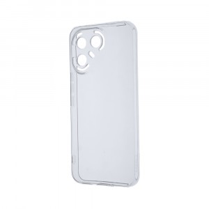 Силиконовый матовый полупрозрачный чехол для Tecno Pova 7 Ultra Белый