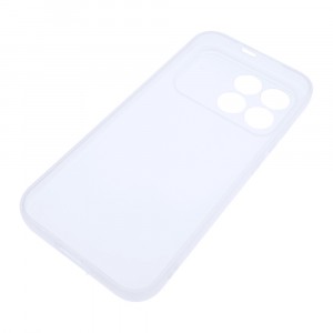 Силиконовый матовый полупрозрачный чехол для Poco F8 Pro